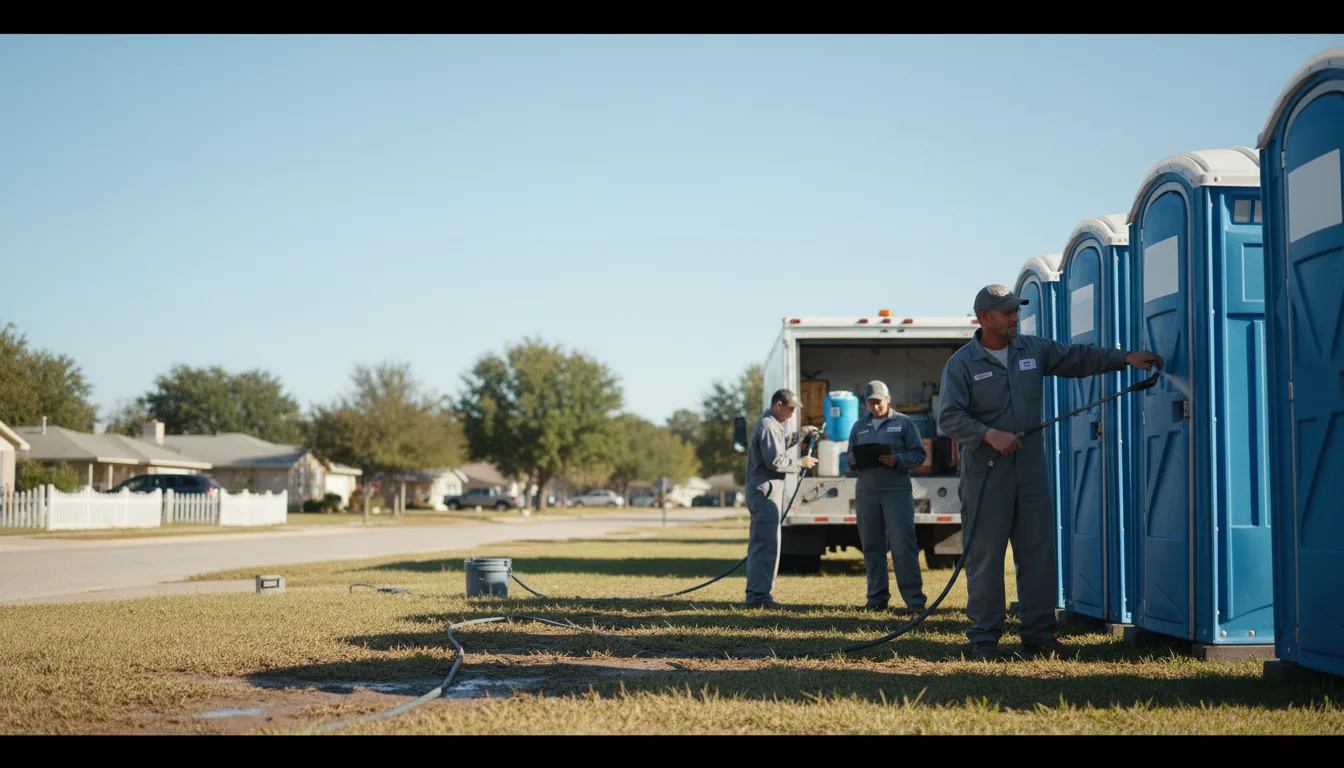 Long-Term Portable Toilet Rental in Dunwoody, GA near me